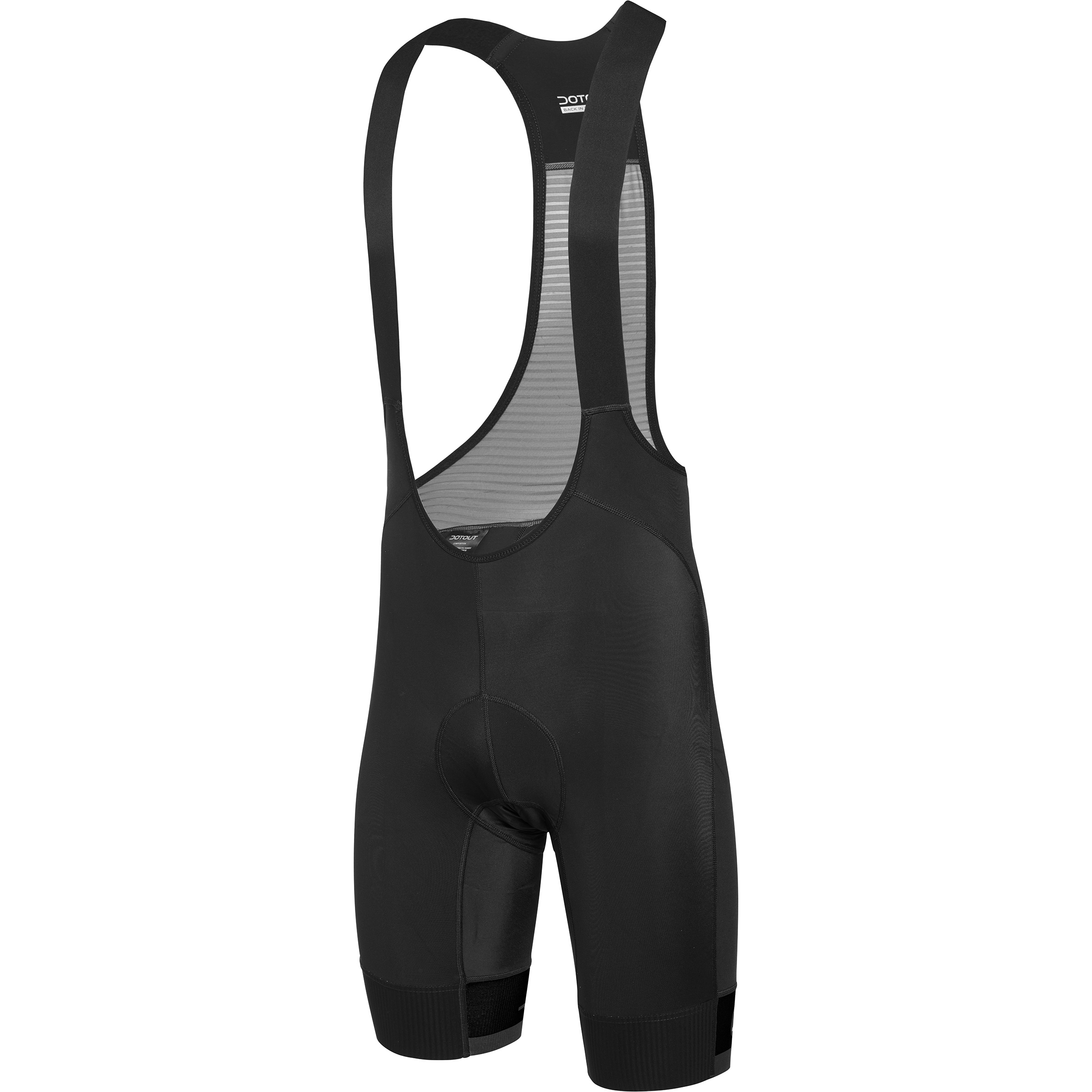 Dotout Team 2.0 Bib kurz Herren Fahrradhose schwarz Größe S Rennrad Elastisch