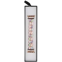 Neue Armbanduhr GlacierX Gleam Shell Stretch Bracelet Cotton Candy für Apple Watch 38/40/41mm Mehrfarbig