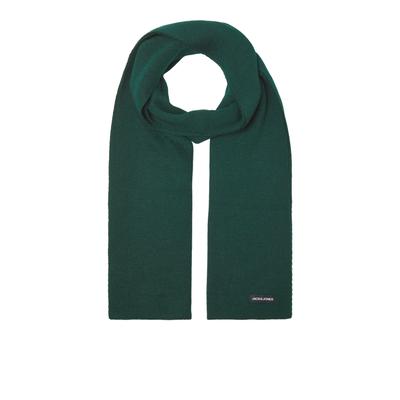 Strickschal JACK & JONES "JACDNA KNIT SCARF NOOS", Herren, scarab, Strick, Kunstfaser, unifarben, Modetücher, Kunstfaser, aus Strickmaterial