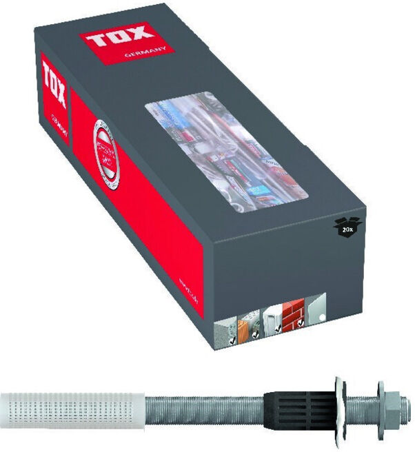 TOX Cheville lourde Thermo Proof M12x300 Pack économique KT (084100102)