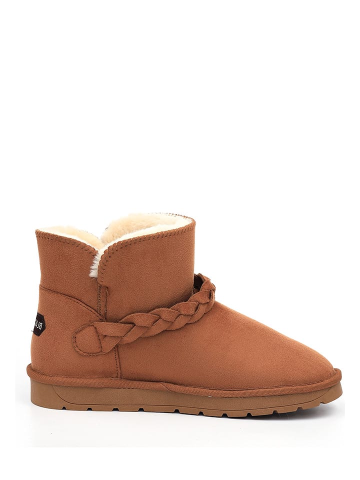 Blackfield Winterboots "Cara" in Hellbraun - 37