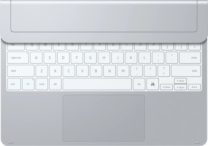 Pro Keyboard, Schutzhülle silber, DE-Layout, Samsung Galaxy Tab S12+