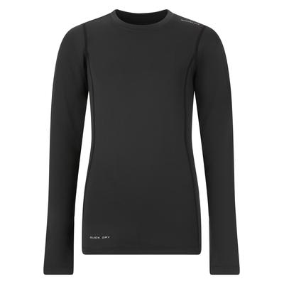 Funktionsshirt ENDURANCE "Power", Jungen, Gr. 116, schwarz, 90% Polyester, 10% Elasthan, unifarben, normal, Rundhals, Shirts Funktionsshirt, mit temperaturregulierenden Eigenschaften