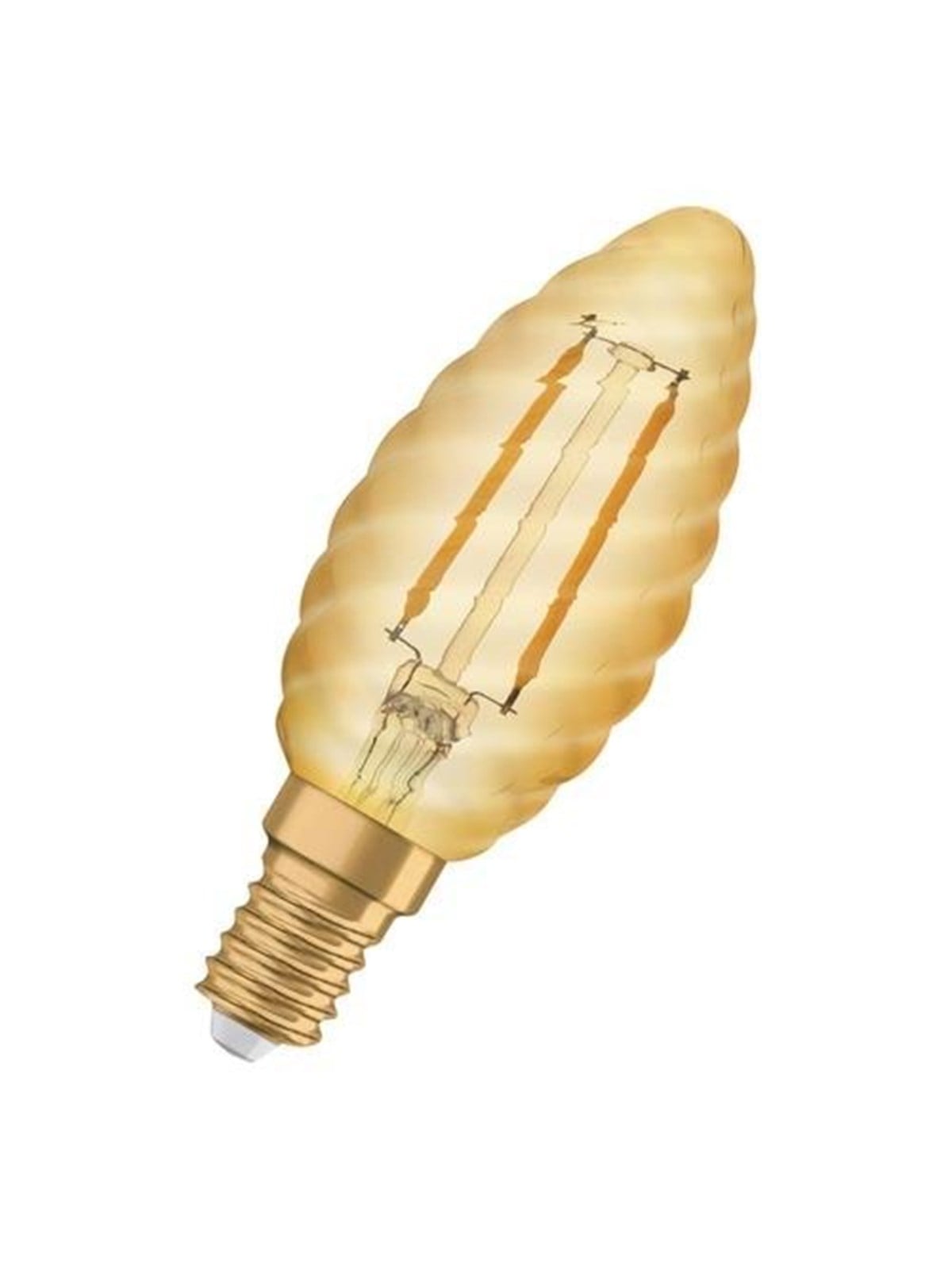 Osram LED-Lampe Vintage 1906 Classic Candle 2.5W/824 (22W) Gold E14