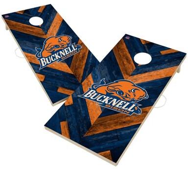 Skip's Garage Bucknell University Bison Cornhole Board Set