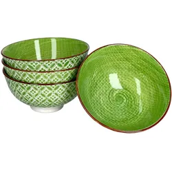 4er Set Schale 12cm Lime Sao - Ritzenhoff 744897