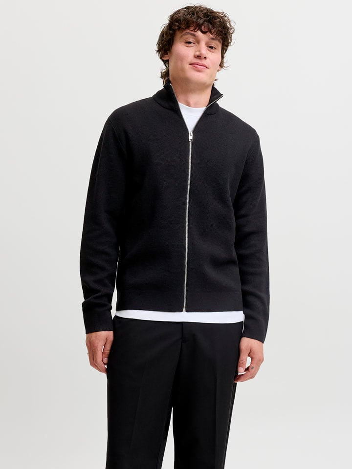 Jack & Jones Cardigan in Schwarz - M