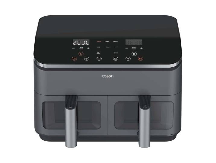 Cosori Dual Basket 8.5L Heissluftfritteuse Schwarz