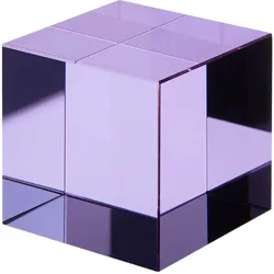 Tecnolumen Cubelight Ersatzglaswürfel, lila