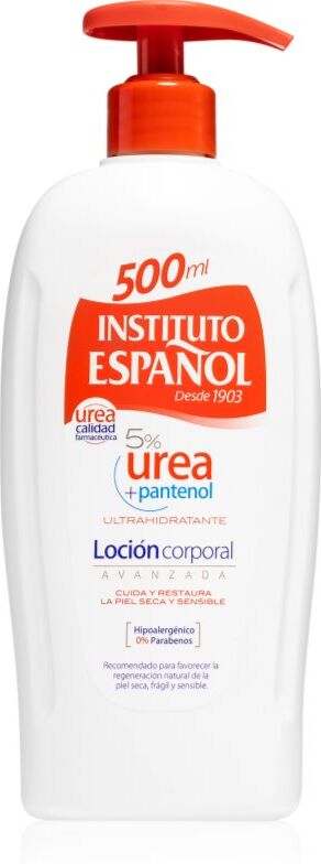 Instituto Español Urea lait corporel hydratant au panthénol 500 ml