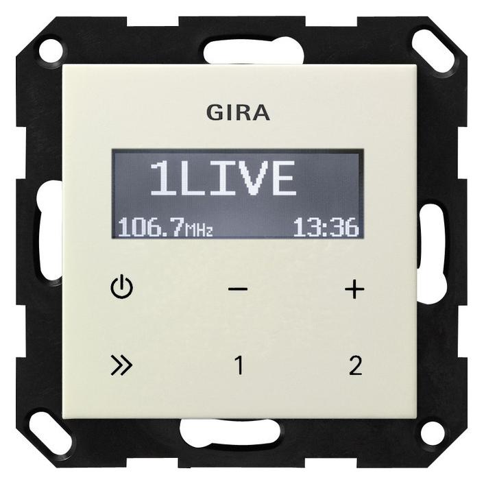 Gira UP-Radio 228401 RDS o. Lautsprecher System 55 cw (228401)