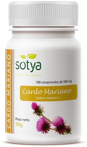 Sotya Milk Thistle 500 mg 100 Tablets Sotya