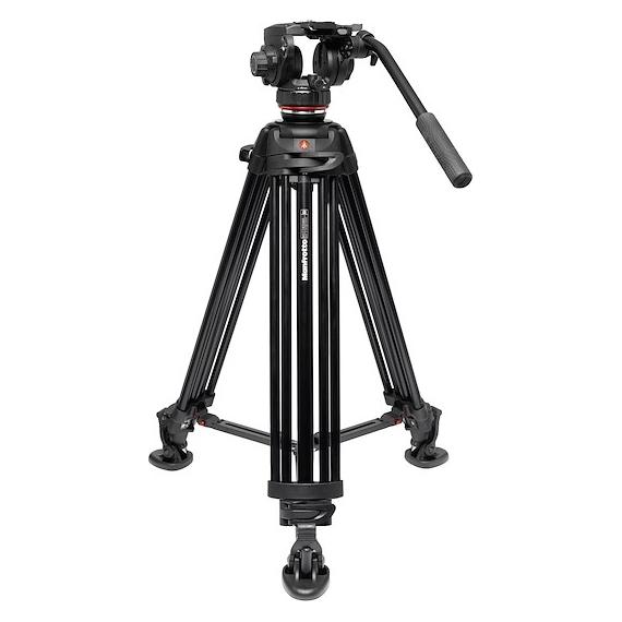Manfrotto 502X w/Pro Twin Leg Alu (Metall) (MVK502XTWINMA)