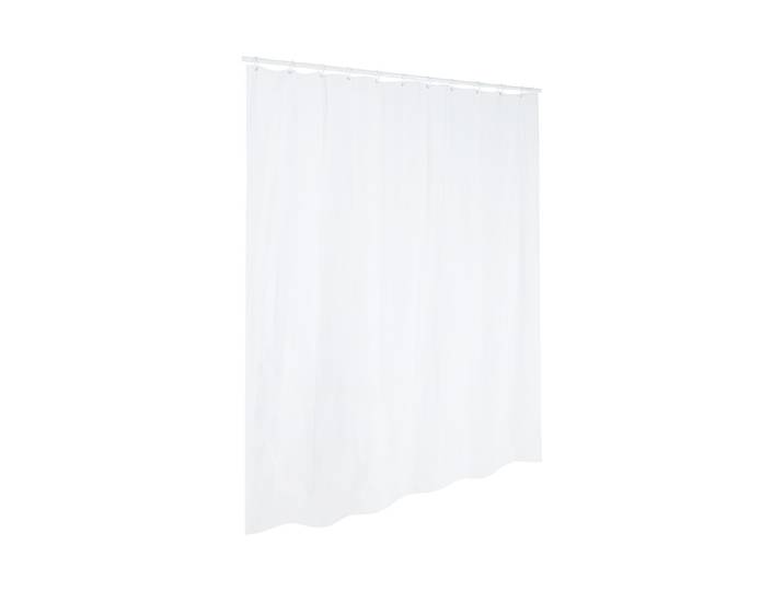 Spirella Duschvorhang Bio Weiss 180 × 200 cm