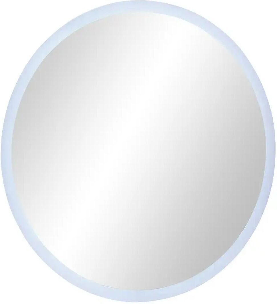Höffner Spiegel mit LED  Obersee ¦ Glas ¦ Maße (cm): T: 4.0  Ø: 80