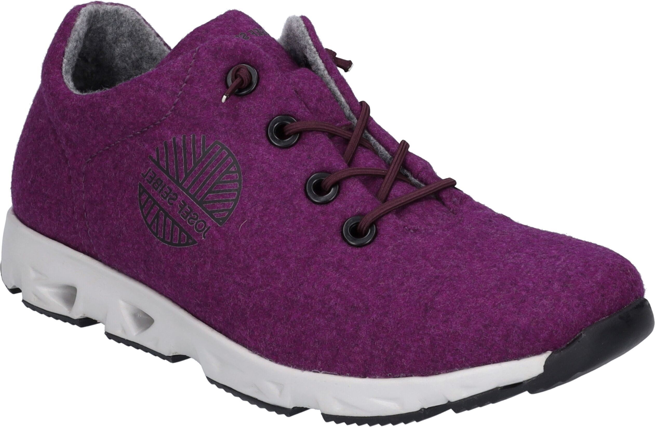 Sneaker JOSEF SEIBEL "Noih 05, purple", Damen, Gr. 36, lila, Obermaterial: 100% Wolle WO., Schuhe Sneaker