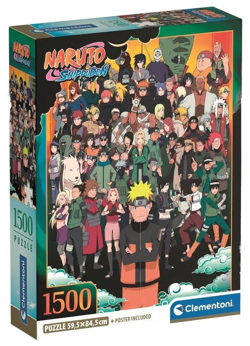 Clementoni Naruto Puzzel met 1500 stukjes