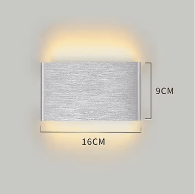 Inspire Picks 28W 32W Smart LED Wall Lamp Bluetooth APP Controlled Dimmable Modern Indoor Wall Sconce silver 8w tricolor Dimming