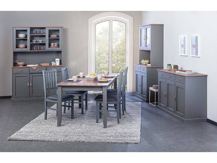 home24 Buffetkast Luzerna 90cm grijs