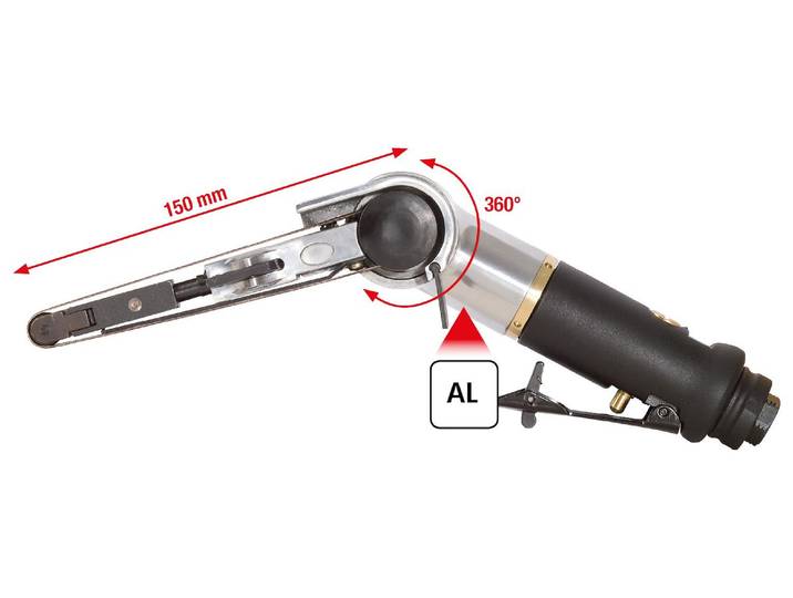 KS Tools ponceuse à bande pneumatique\, 150mm\, 515.3549