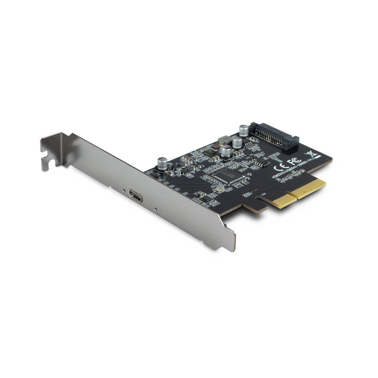 Inter-Tech Adapter KC-008, PCIe x4 auf USB 3.2 Gen 2x2