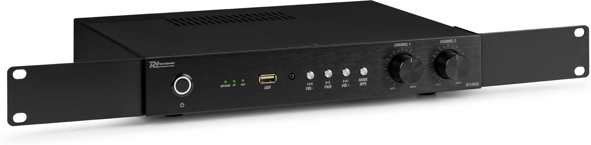 Power Dynamics Wt460a Wifi Stereo 4-Kanal-Verstärker