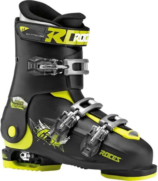 Skischuhe Kinder Roces Idea Free 6in1 Junior Verstellbar (22.5-25.5 - Schwarz/Grün)