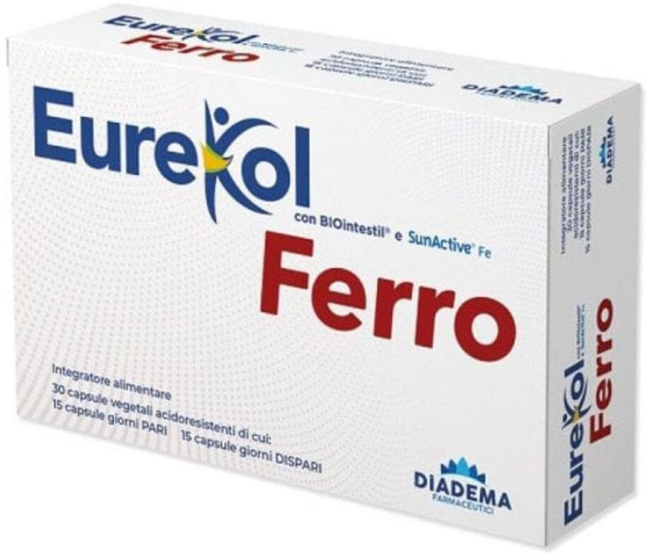 DIADEMA FARMACEUTICI Srl Eurekol Ferro, 30 Capsule Vegetali