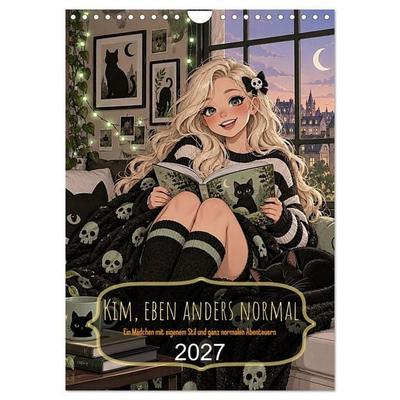Kim, eben anders normal (Wandkalender 2027 DIN A4 hoch), CALVENDO Monatskalender