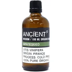 Grapeseed Organic Base Oil - 100ml