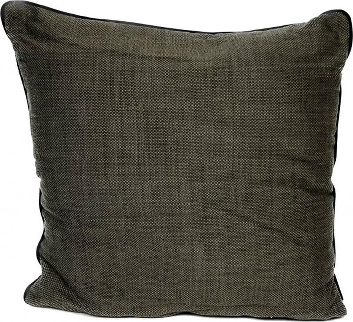 Madison sierkussen Melange Rib taupe 45 x 45 cm