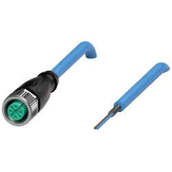 Pepperl+Fuchs Fabrik Kabeldose, NAMUR V1-G-N-5M-PUR-N4S