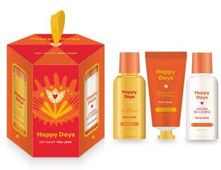 Gift Wells Coffret Banho travel size Happy Days 1 un