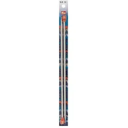 Prym Stricknadeln 5.00 mm, Alu, 2 Stück, Grau, Nadel, Grau
