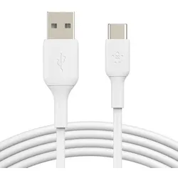 Belkin BoostCharge 2 m USB-C/USB-A Kabel, weiß