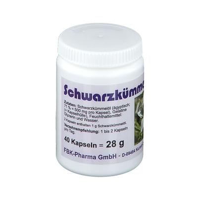 Schwarzkümmelöl Kapseln 40 St