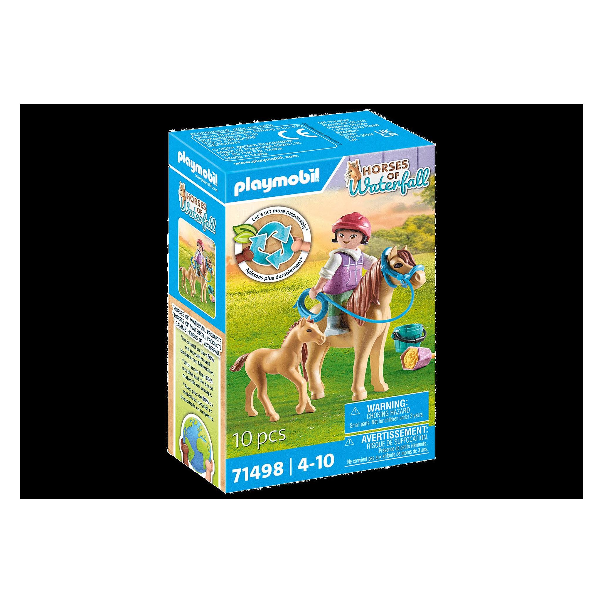Playmobil Kind mit Pony und Fohlen (71498)
