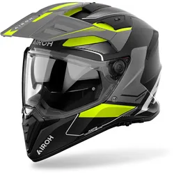 Airoh Dual Helm Bandit Tune Yellow Matt S
