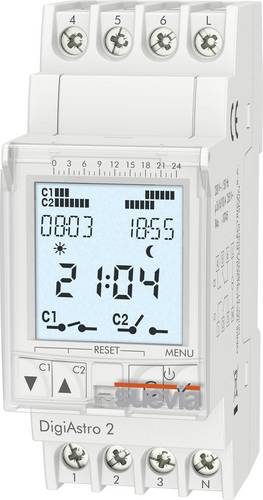 Suevia DigiAstro 2 Hutschienen-Zeitschaltuhr digital 230 V/AC 4000W