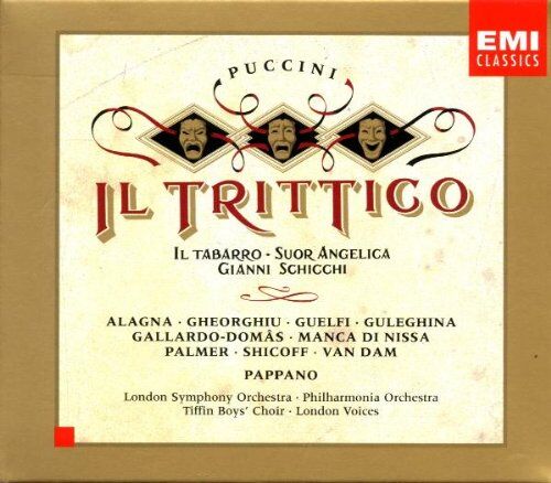 Roberto Alagna, Angela Gheorghiu - Puccini - Il trittico (Il tabarro - Suor Angelica - Gianni Schicchi) / Alagna, Gheorghiu, Guelfi, Guleghina, Gallardo-Domas, Manca di Nissa, Palmer, Schicoff, Van Dam, Pappano - Preis vom 07.10.2026 11:45:10 h