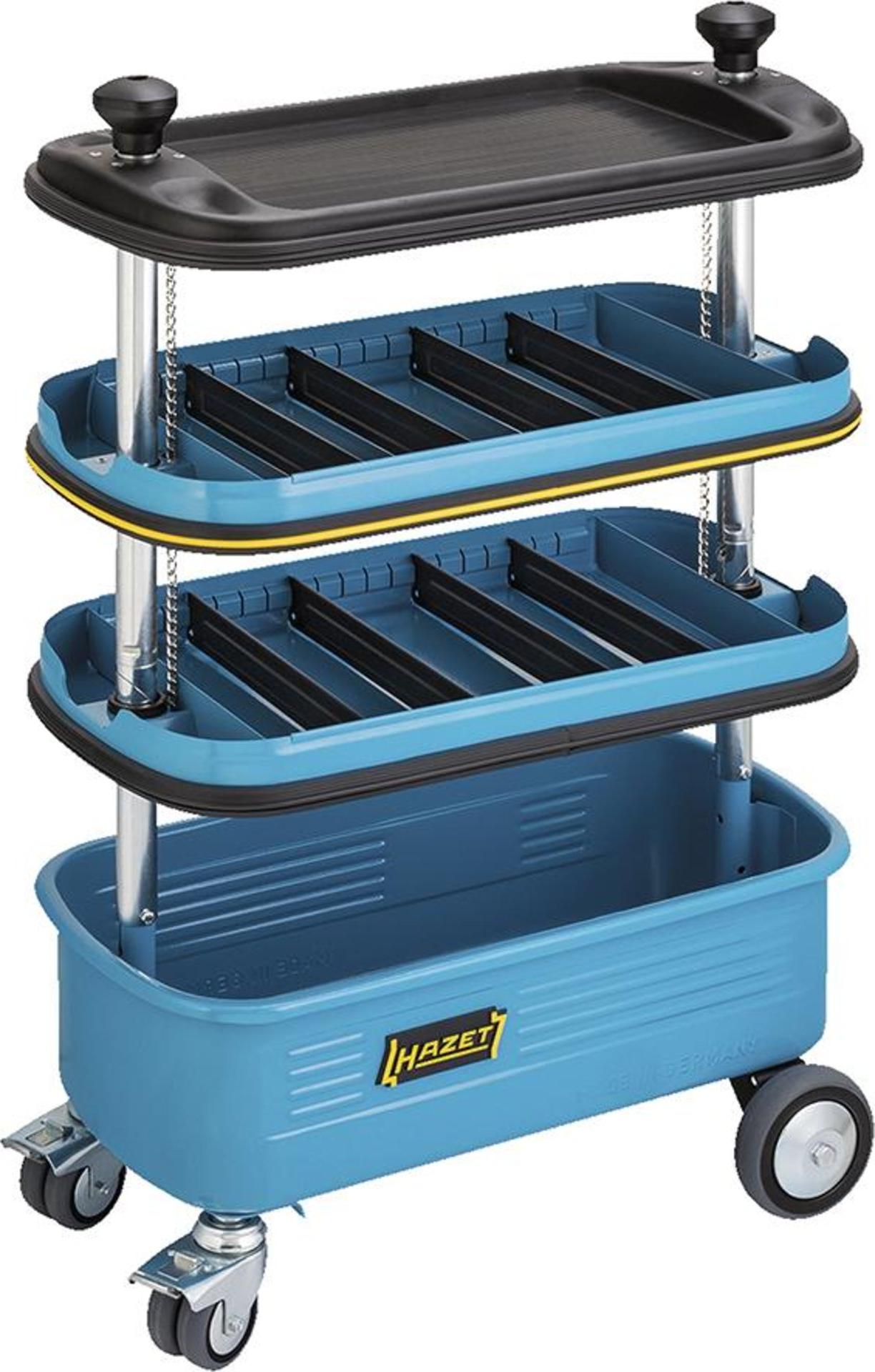 HAZET Assistent 166N, Schwarz, Blau, 300 kg, 350 mm, 680 mm, 965 mm, 24,5 kg