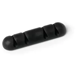 Durable Cavoline Clip 4 Tisch/Bank Kabelhalter Schwarz