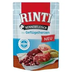 Rinti Kennerfleisch Frischebeutel Geflügelherzen 400g