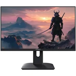 Japannext 60,5cm JN-I238FHD200F 16:9 HDMI/DP FHD (1920 x 1080 Pixel, 23.80"), Monitor, Schwarz