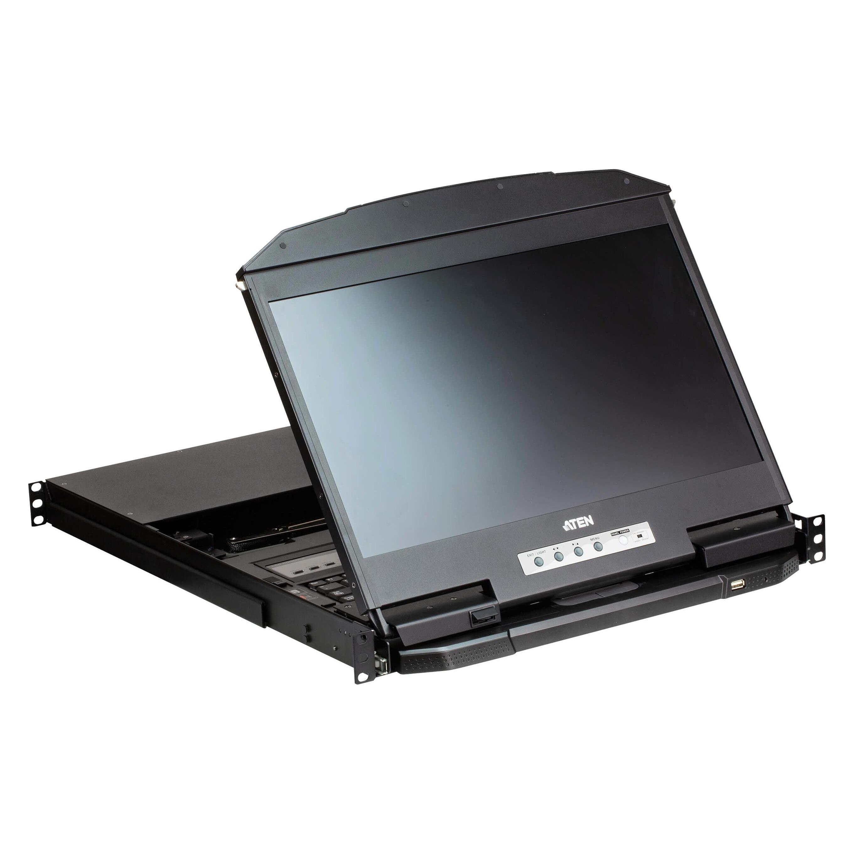 Aten CL3884NW UK KVM-Switch 4-Port Multi-View 18,5"-LCD (USB HDMI) UK-Layout (CL3884NW UK)