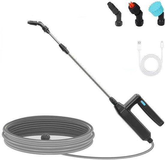 Gardena Elektrische spuitstok met 8 meter slang, 3 ventielen en filter voor tuinieren en onkruidbestrijding