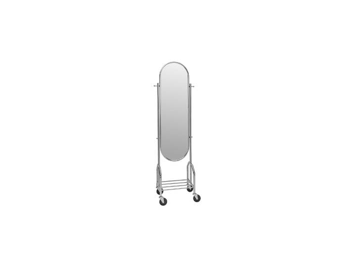 Miroir sur pied argenté HDImage