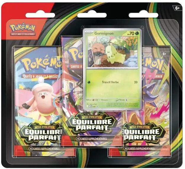 Pokémon : ME03 Équilibre Parfait - Tripack Germignon