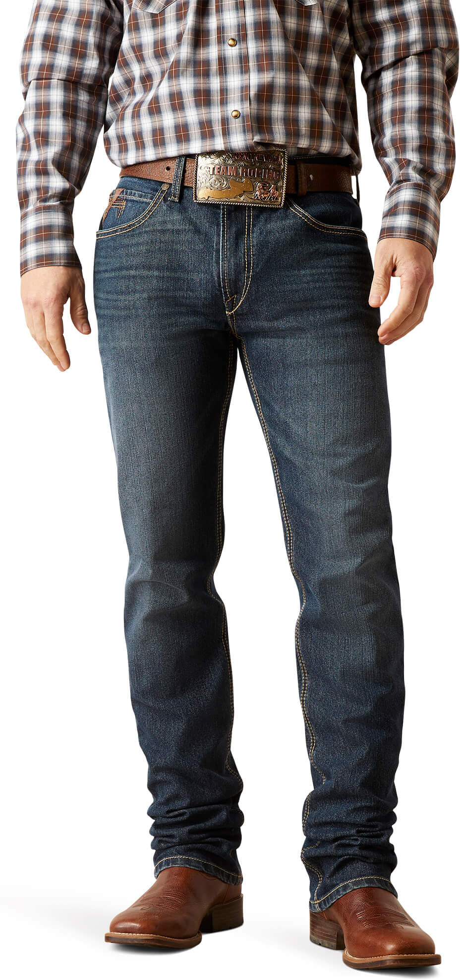 Men's M4 Relaxed Derek Boot Cut Jeans in Atlas, Size: 30 X by Ariat