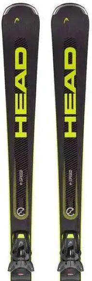 Head Supershape e-Speed Ski + PRD 12 GW Bindung (184cm - Schwarz)